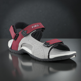 FUEL 2112-02 Men’s Outdoor Comfortable Daily Wear Sports Sandals (Maroon)